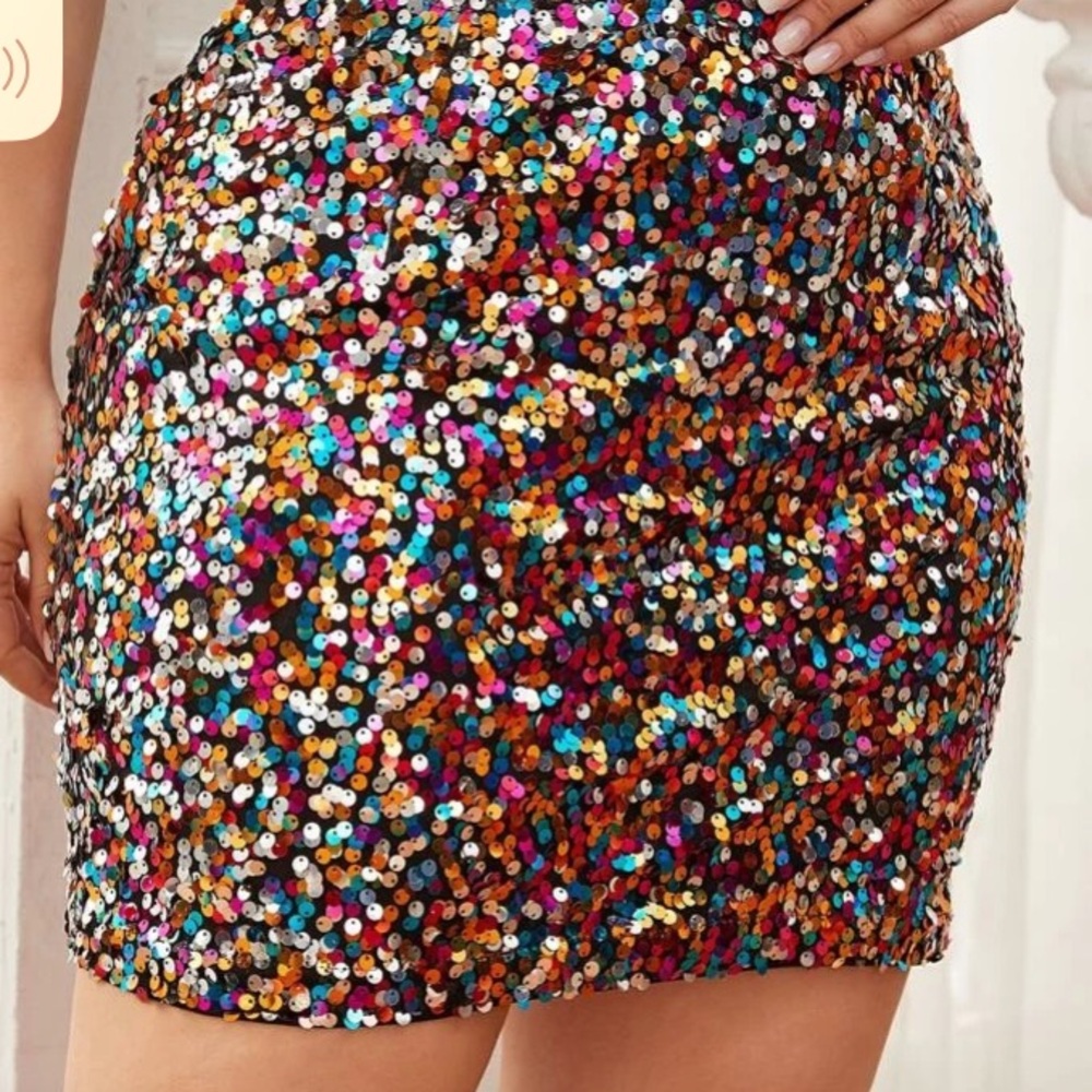 Sparkly sequin skirt (2xl)